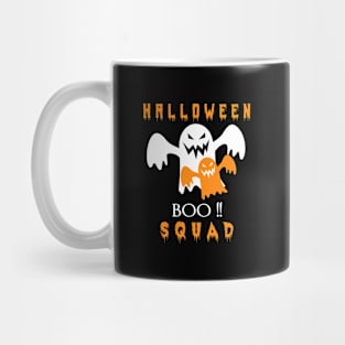 Funny Saying Halloween Costume Boo Squad Halloween For Dad Mug